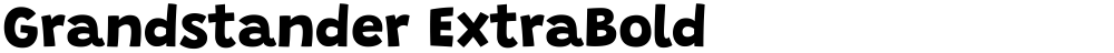 Grandstander ExtraBold