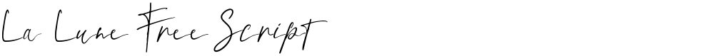La Lune Free Script