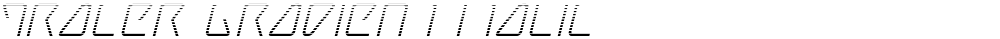 Tracer Gradient Italic