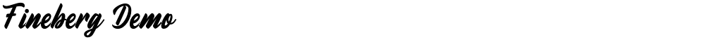 Fineberg Demo