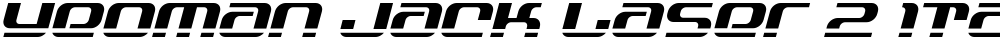 Yeoman Jack Laser 2 Italic
