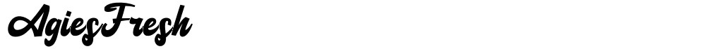 AgiesFresh