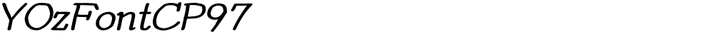 YOzFontCP97