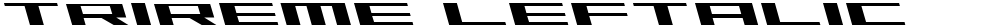 Trireme Leftalic