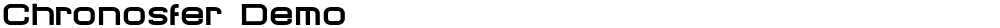 Chronosfer Demo