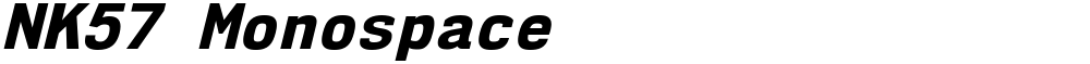 NK57 Monospace