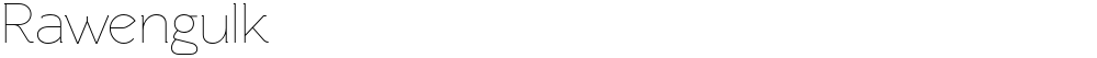 Rawengulk
