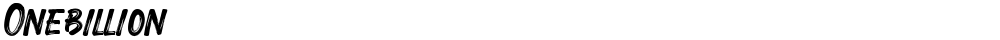 Onebillion