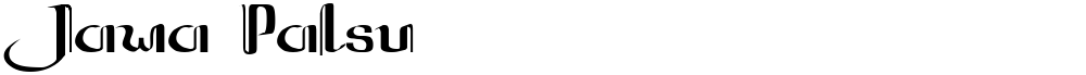 Jawa Palsu