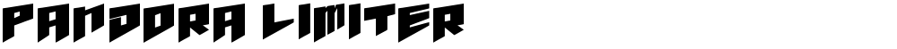 pandora limiter