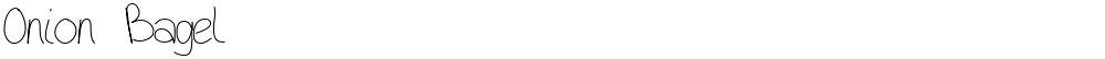 Onion Bagel