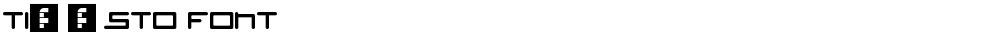 Ti√´sto Font