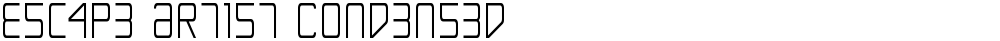 Escape Artist Condensed