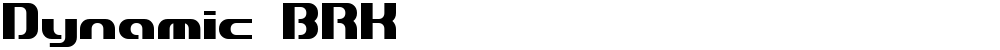 Dynamic BRK