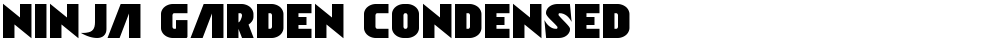 Ninja Garden Condensed
