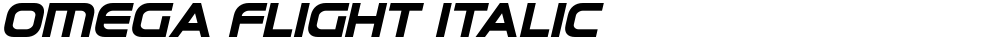 Omega Flight Italic