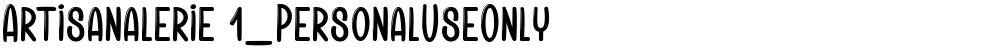 Artisanalerie 1_PersonalUseOnly