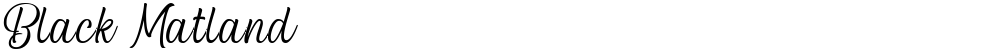 Black Matland