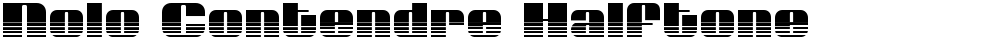 Nolo Contendre Halftone