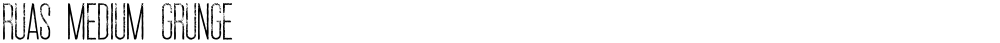 Ruas Medium Grunge