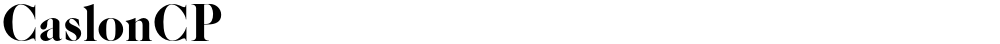 CaslonCP
