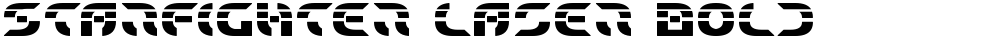 Starfighter Laser Bold