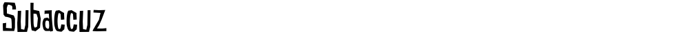 Subaccuz