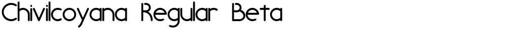 Chivilcoyana Regular Beta