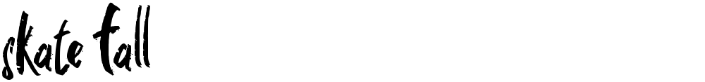 skate fall