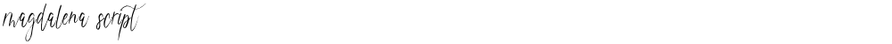 magdalena script