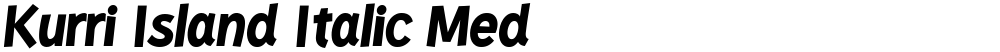 Kurri Island Italic Med