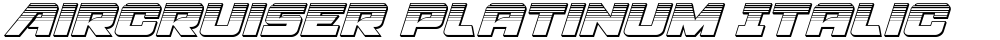 Aircruiser Platinum Italic