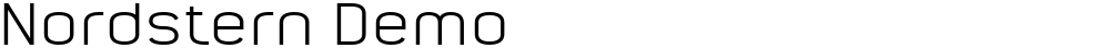 Nordstern Demo