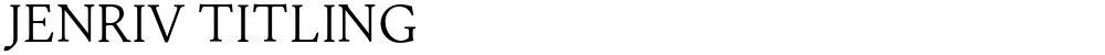 Jenriv Titling