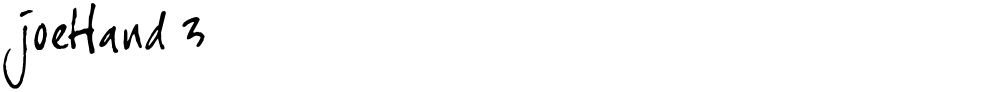 joeHand 3