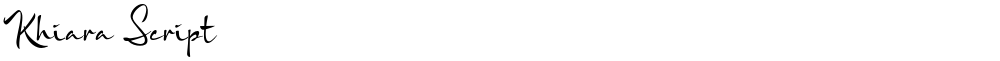 Khiara Script