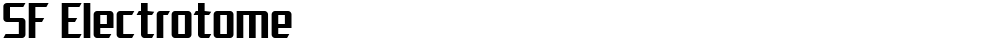 SF Electrotome