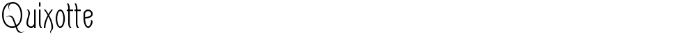 Quixotte