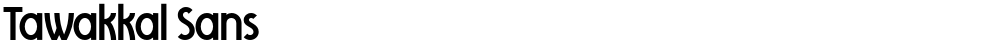 Tawakkal Sans