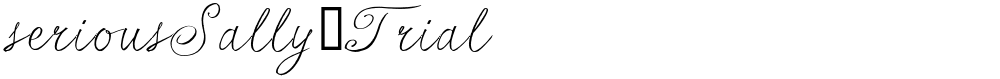 seriousSally_Trial