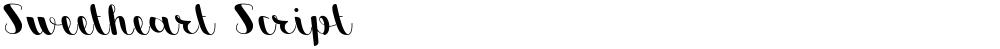 Sweetheart Script