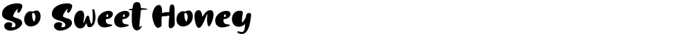 So Sweet Honey