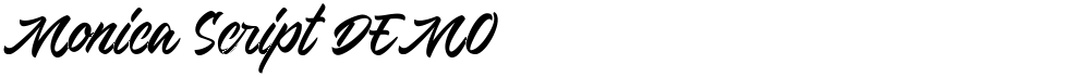 Monica Script DEMO