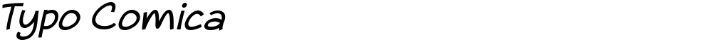 Typo Comica