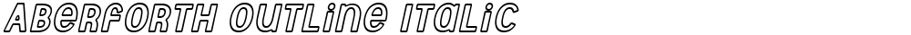 Aberforth Outline Italic