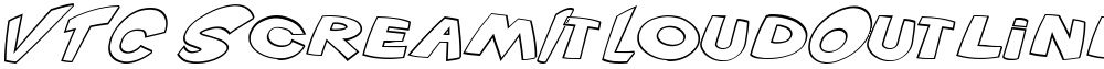 VTC ScreamItLoudOutline