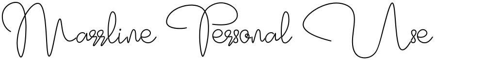 Marrline Personal Use