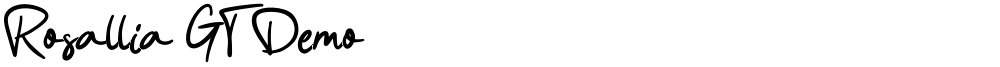 Rosallia GT Demo