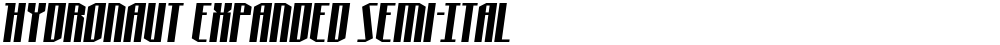 Hydronaut Expanded Semi-Ital