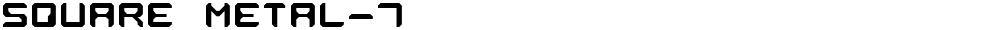 Square Metal-7